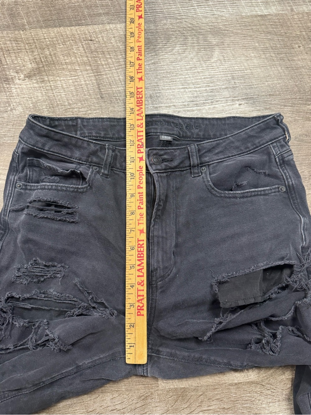 American Eagle Mom Jeans in Black Size 12 - Picture 4 of 9